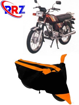 RRZ Waterproof Two Wheeler Cover for Honda(CD 100 SS, Black, Orange)