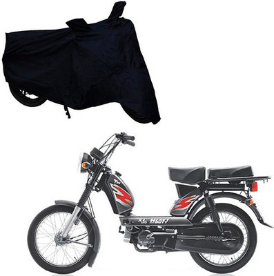 Mdstar Waterproof Two Wheeler Cover for TVS(XL 100, Black)