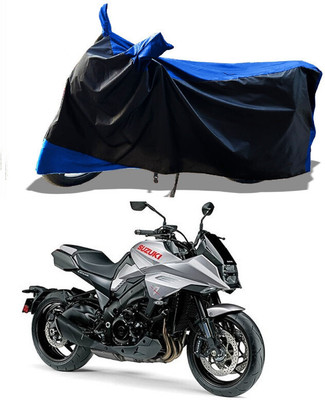 DeepShakshi AUTOMOTIVE Waterproof Two Wheeler Cover for Suzuki(Katana, Blue)