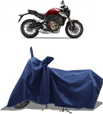 KEDIT Two Wheeler Cover for Honda(CBR 650F, Blue)