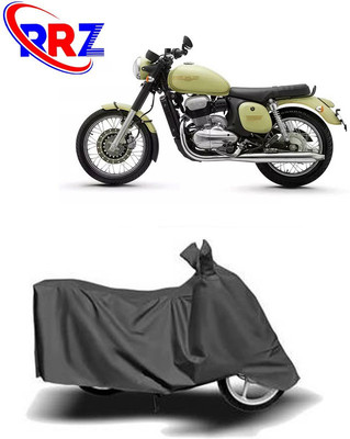RRZ Waterproof Two Wheeler Cover for JAWA(Forty Two, Grey)