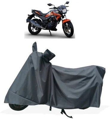 JVBRANGI Waterproof Two Wheeler Cover for Hero(Xtreme 200R, Grey)