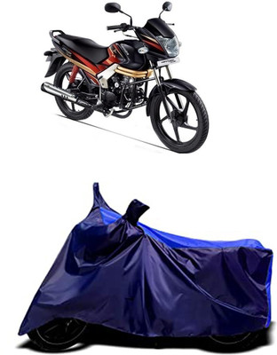 VESMEI Two Wheeler Cover for Mahindra(Centuro Rockstar, Blue)