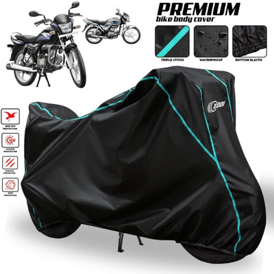 AutoGalaxy Waterproof Two Wheeler Cover for Hero(Splendor Pro Classic, Black)