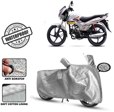 Autoinnovation Waterproof Two Wheeler Cover for Mahindra(Centuro, Silver)