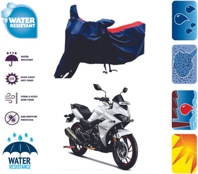 AUTOCAD Waterproof Two Wheeler Cover for Hero(Xtreme Sports, Red, Blue)
