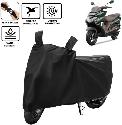 kerwa Two Wheeler Cover for Suzuki(Burgman Street 125, Black)