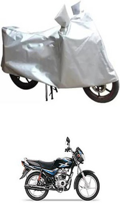 APNEK Waterproof Two Wheeler Cover for Bajaj(Silver)