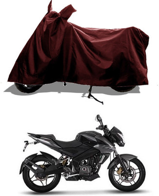 GROFATIK Two Wheeler Cover for Bajaj(Pulsar 200 NS DTS-i, Maroon)