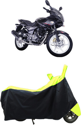 Coxtor Waterproof Two Wheeler Cover for Bajaj(Pulsar 220 DTS-i, Yellow)