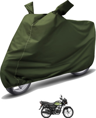 MOCKHE Waterproof Two Wheeler Cover for Honda(CD 110 Dream, Green)