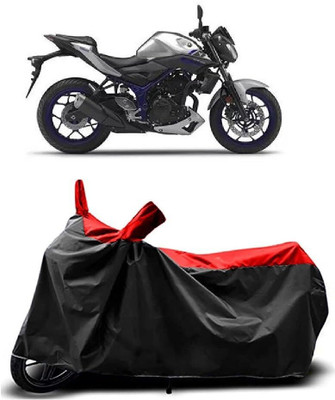 KEDIT Two Wheeler Cover for Suzuki(Access 125, Red, Black)