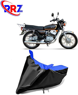 RRZ Waterproof Two Wheeler Cover for Yamaha(RX135, Black, Blue)
