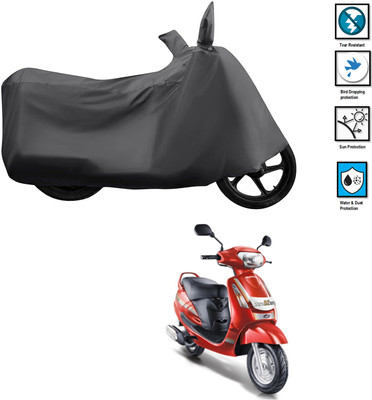 CODOKI Waterproof Two Wheeler Cover for Mahindra(Duro, Grey)