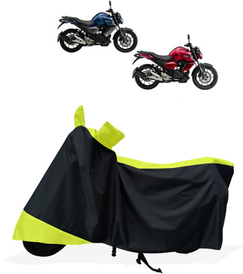 Tricway Two Wheeler Cover for Yamaha(FZS-FI V3 BS6, Yellow)