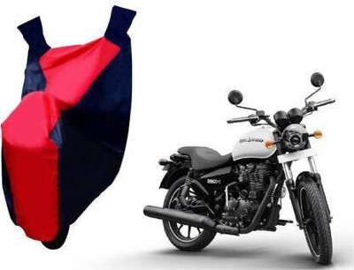 MMSSTAR Waterproof Two Wheeler Cover for Royal Enfield(Electric, Red, Blue)
