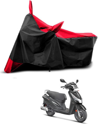 AASHTIK MART Two Wheeler Cover for Universal For Bike(MotoCorp Destini 125, Red, Black)