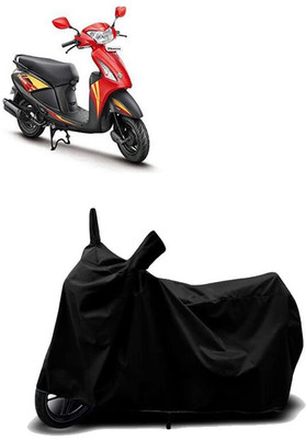 KEDIT Two Wheeler Cover for Universal For Bike(Pleasure, Black)