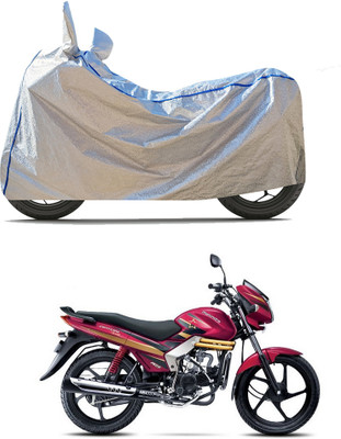 PAGORA Waterproof Two Wheeler Cover for Mahindra(Centuro Rockstar, Silver)