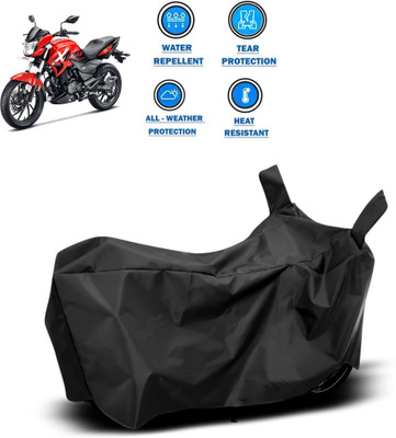 DeepShakshi AUTOMOTIVE Two Wheeler Cover for Hero(Xtreme 200R, Black)