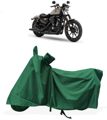 Tricway Two Wheeler Cover for Harley Davidson(Iron 883, Green)