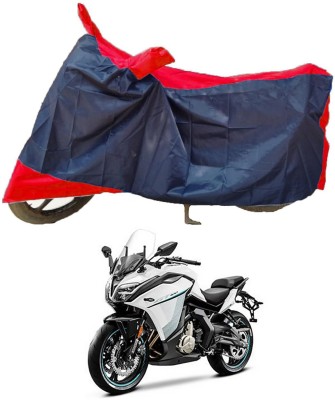 MMSSTAR Waterproof Two Wheeler Cover for CFMoto(400GT, Red, Blue)