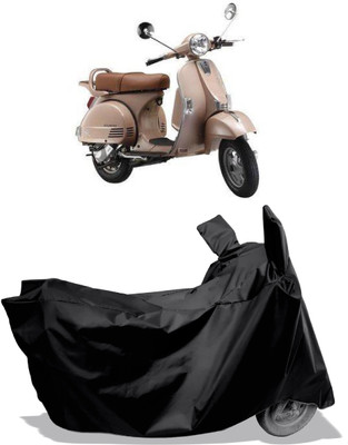 Amexride Two Wheeler Cover for LML(Star Euro 150, Black)