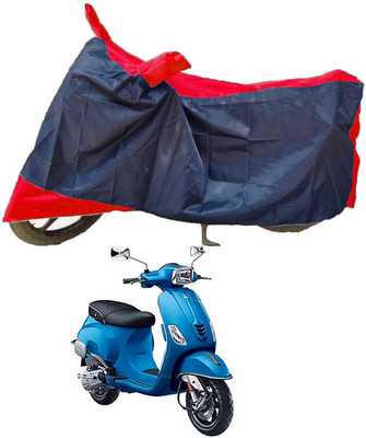 Mdstar Waterproof Two Wheeler Cover for Piaggio(Vespa SXL 125, Red, Blue)