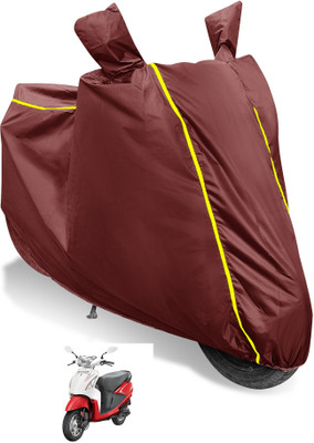 Auto Hub Waterproof Two Wheeler Cover for Hero(Splendor Plus, Multicolor)