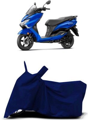 VESMEI Two Wheeler Cover for Suzuki(Burgman Electric, Blue)