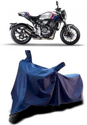 DeepShakshi AUTOMOTIVE Two Wheeler Cover for Honda(CB1000R Plus, Blue)