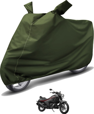 MOCKHE Waterproof Two Wheeler Cover for Suzuki(Intruder 250, Green)