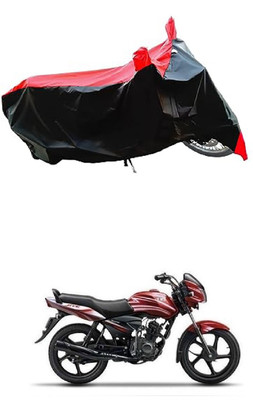 VESMEI Two Wheeler Cover for TVS(Jive, Red)