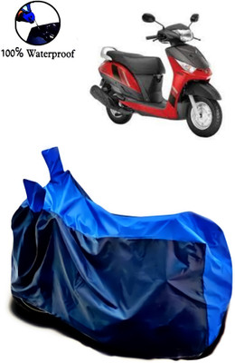 APNEK Waterproof Two Wheeler Cover for Yamaha(Alpha, Blue)