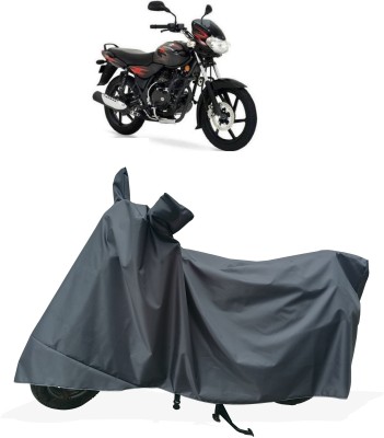 Tricway Two Wheeler Cover for Bajaj(Discover 125 DTS-i, Grey)