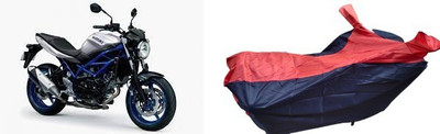 malti Two Wheeler Cover for Suzuki(SV 650 BS6, Red, Blue)