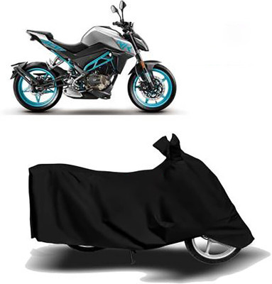 DeepShakshi AUTOMOTIVE Waterproof Two Wheeler Cover for CFMoto(300NK, Black)