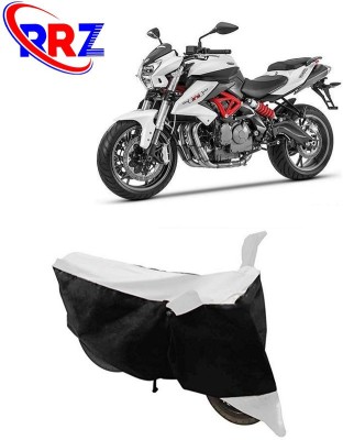 RRZ Waterproof Two Wheeler Cover for Benelli(TNT 600i, Black, White)