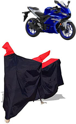 Amexride Two Wheeler Cover for Yamaha(YZF R3 BS6, Black)