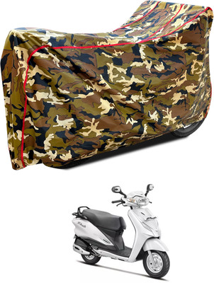 PAGORA Waterproof Two Wheeler Cover for Hero(Duet LX 110CC, Multicolor)