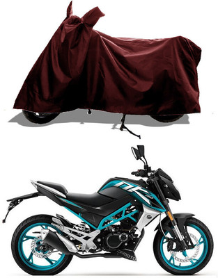 GROFATIK Two Wheeler Cover for CFMoto(150NK, Maroon)