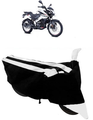 HEMSKAR Two Wheeler Cover for Bajaj(Pulsar NS 160, Black, White)