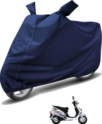 Auto Hub Waterproof Two Wheeler Cover for Mahindra(Duro, Blue)