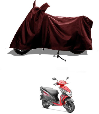 KEDIT Two Wheeler Cover for Honda(Deo, Maroon)