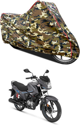 AutoGalaxy Waterproof Two Wheeler Cover for Hero(Glamour i3s BS6, Yellow)