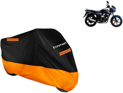 Horseyaart Waterproof Two Wheeler Cover for Bajaj(Discover 135, Orange)