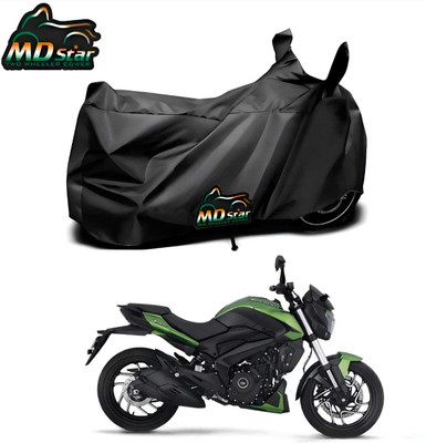 MWBB Waterproof Two Wheeler Cover for Bajaj(Dominar 400, Black)