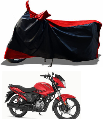 DeepShakshi AUTOMOTIVE Waterproof Two Wheeler Cover for Hero(Glamour BS6, Red)