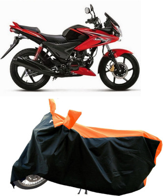 MWBB Waterproof Two Wheeler Cover for Honda(CBF Stunner, Orange)