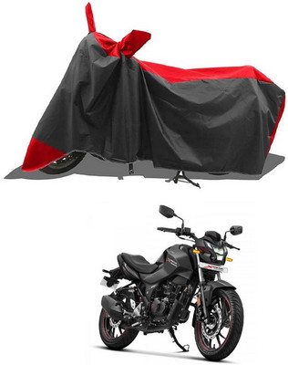 PAGORA Waterproof Two Wheeler Cover for Hero(Xtreme 160 R, Red, Black)